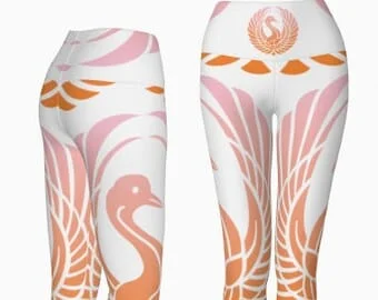 pornhint Pornhint Japanese Crane Yoga Capri Leggings, Yoga Capris, Workout Leggings, Leggins Woman, Capri Leggings, Yoga Leggings, Capri Leggings, Manchurian
