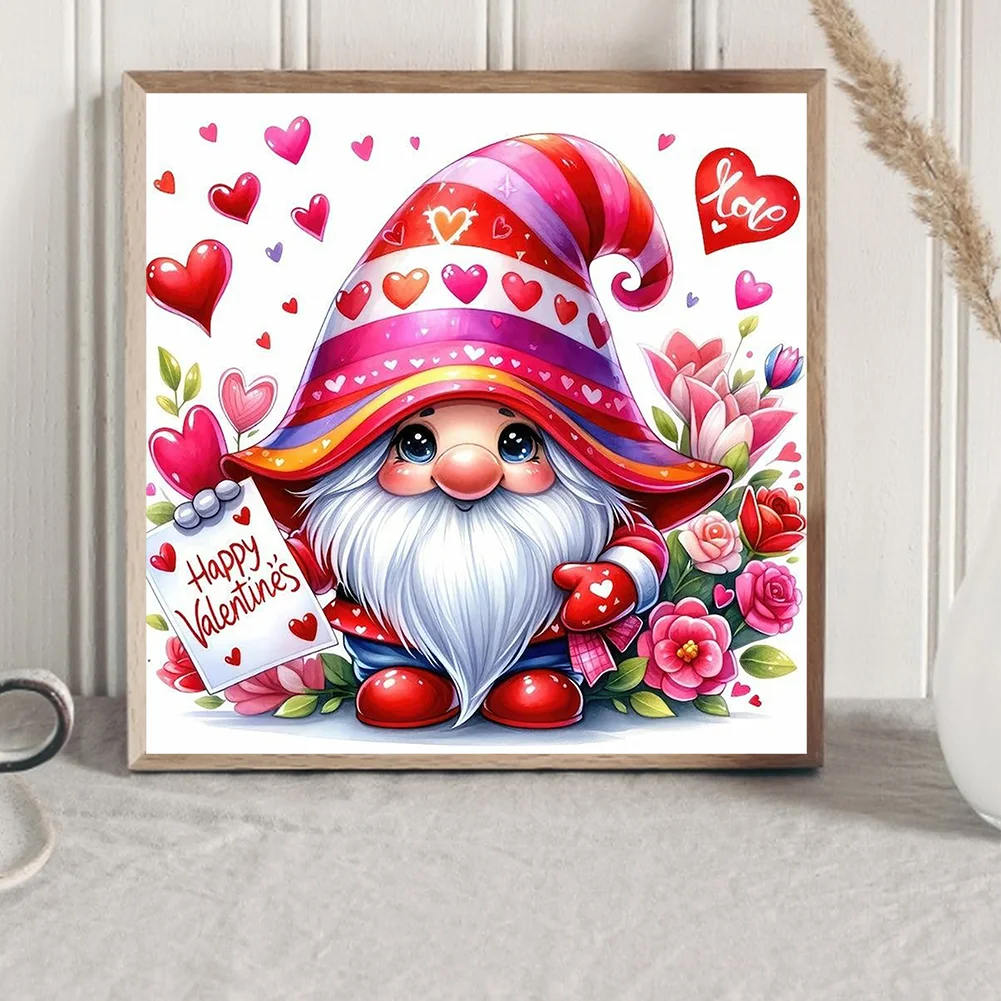 Diamond Painting - Full Round Drill - St. Patricks Day Gnome(Canvas|40*40cm)