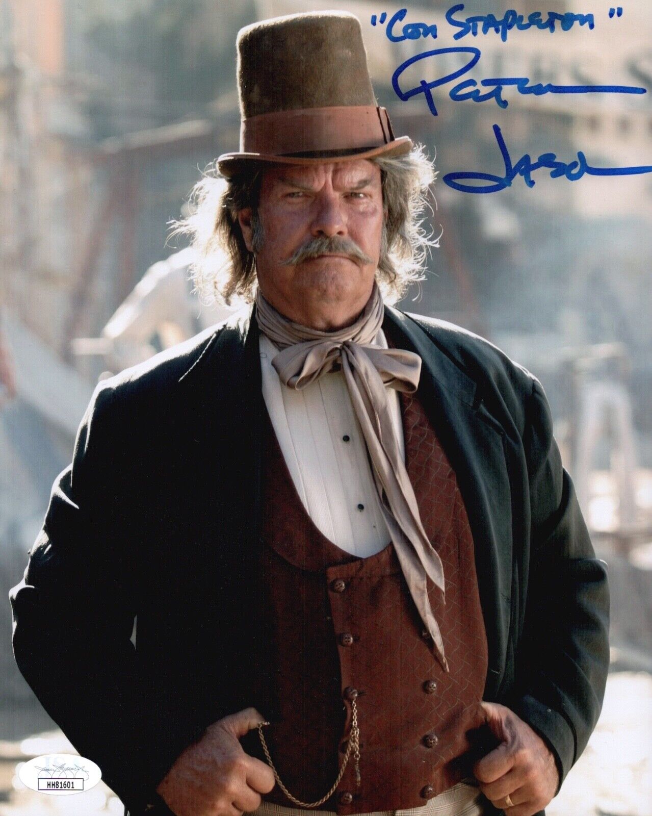 PETER JASON Signed DEADWOOD 8x10 Photo Poster painting In Person Autograph JSA COA Cert