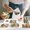6pcs Nutcracker DIY Diamond Painting Cards Art 15x15cm for Adults