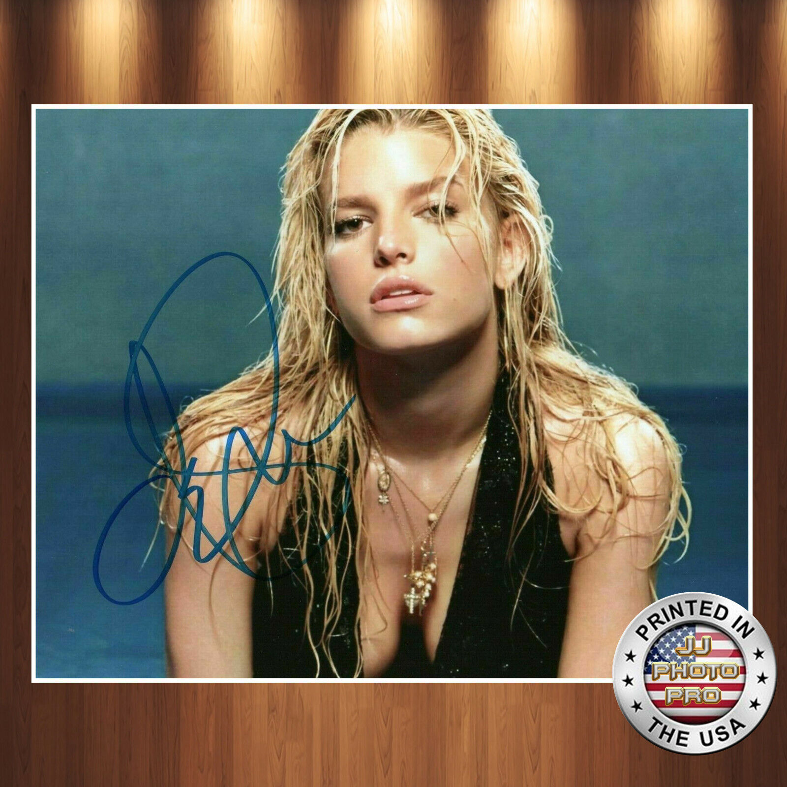 Jessica Simpson Autographed Signed 8x10 Photo Poster painting REPRINT