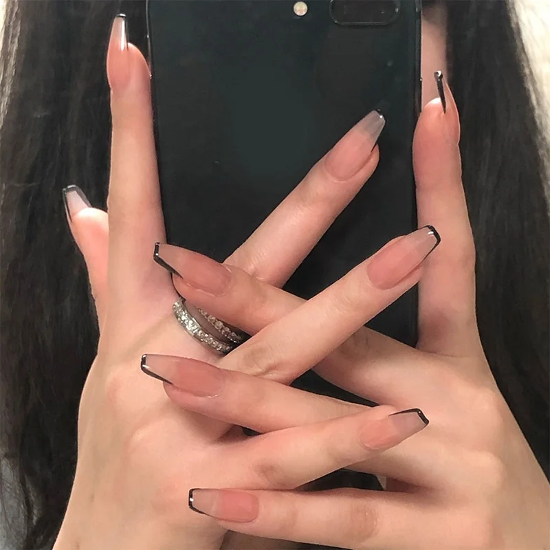 Long Fashion Nail Patch Full Coverage of Fake Nails Wearable Nail | IFYHOME