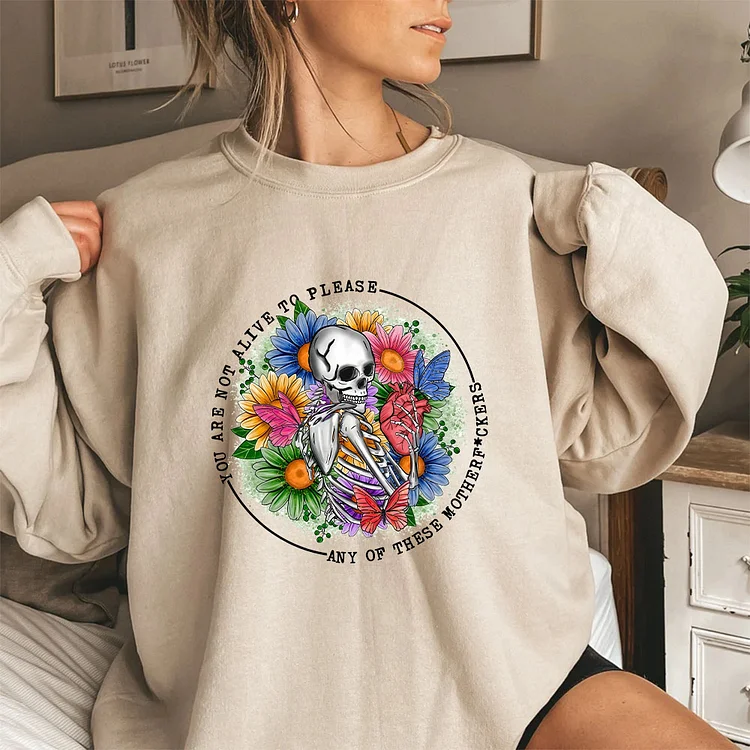 Mental Health Matters Sweatshirt, Vintage Skeleton V-neck, Sweatshirt, Hoodie