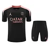 2025/2026 Psg Paris Pre-Match Training Black Pink Shirt+Shorts 1:1 Thai Quality