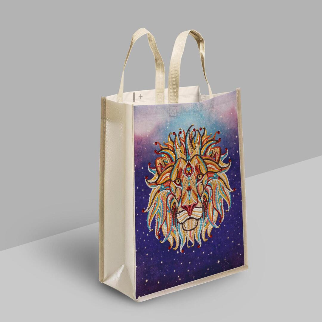 

Luminous Lion - 5D DIY Craft Eco-friendly Bag, 501 Original