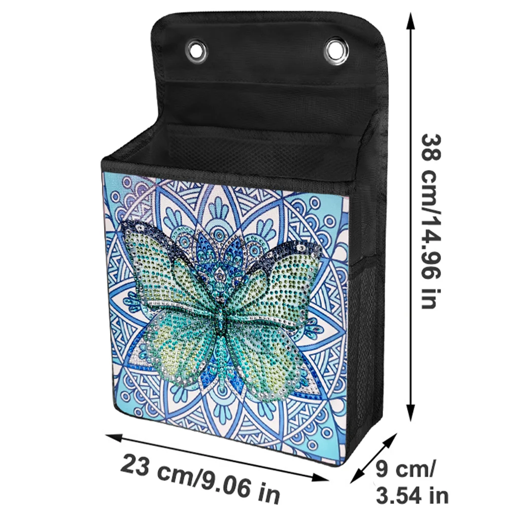 DIY Butterfly Diamond Painting Storage Bag Diamond Art Sundries Holder Bag