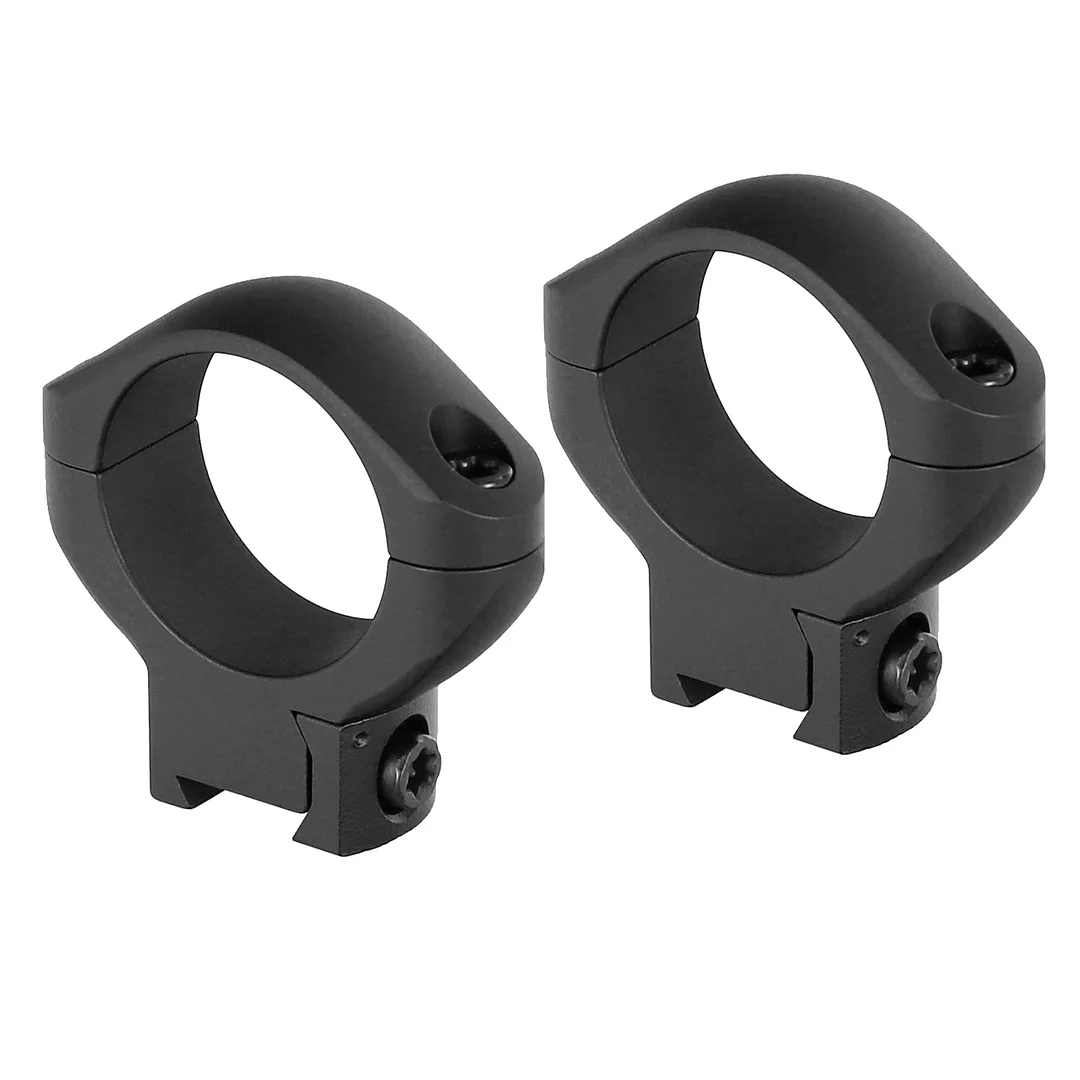 ohhunt® 25.4mm 30mm Med Profile Dovetail Scope Rings Black 7075-T6 Three-stage Hard Anodized