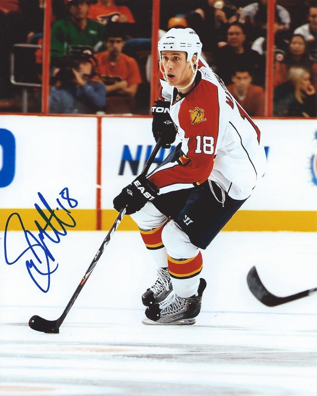 Shawn Matthias Signed 8x10 Photo Poster painting Florida Panthers Autographed COA