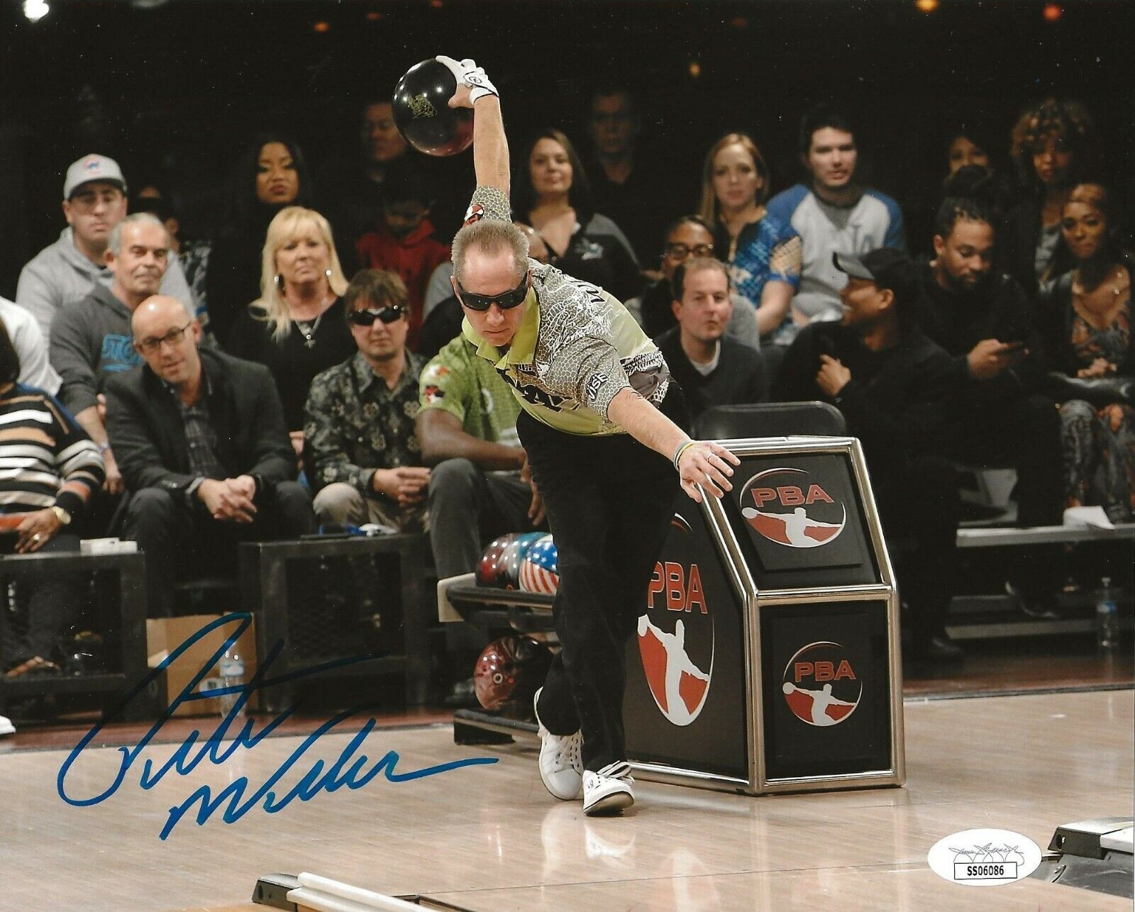 Pete Weber PBA Tour signed Bowling 8x10 Photo Poster painting autographed 3 JSA