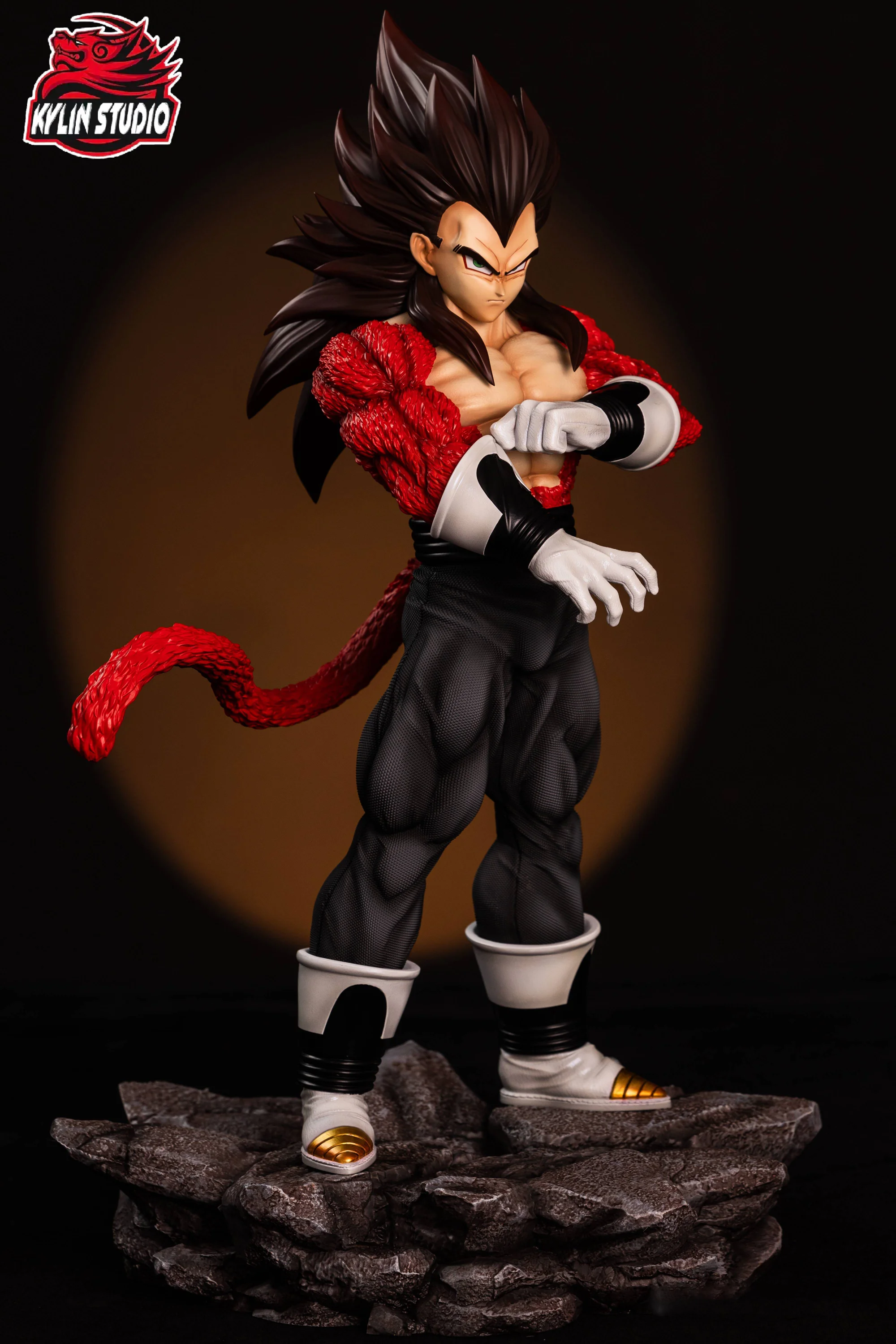 1/6 & 1/4 Scale The Time Patrol Super Saiyan 4 Vegeta & Son Goku