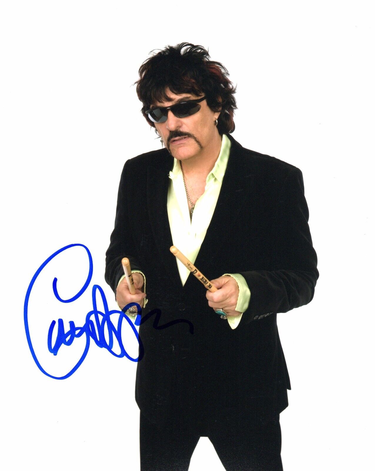 GFA Vanilla Fudge * CARMINE APPICE * Signed Autograph 8x10 Photo Poster painting C3 COA