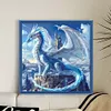 Dragon-11CT/14CT Stamped Cross Stitch 45*45cm tapestrymarket