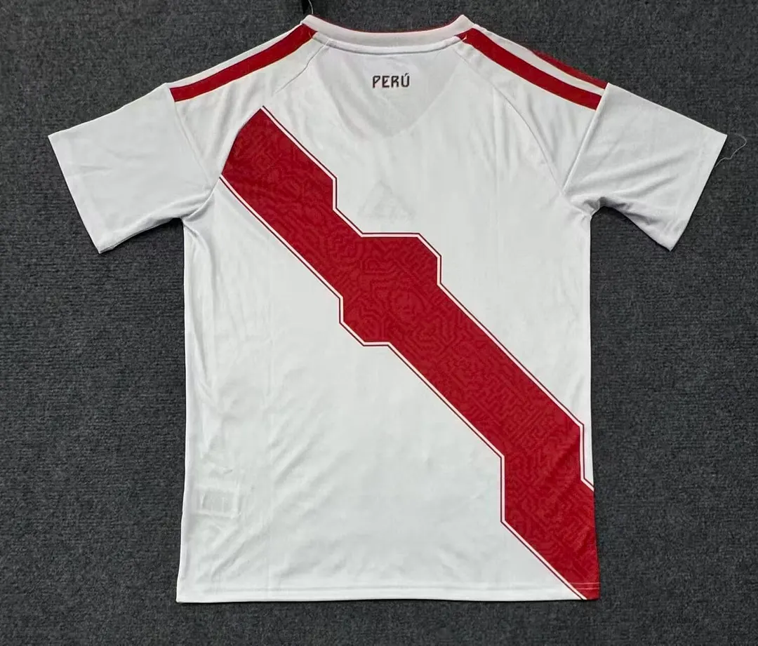 2025 Peru Home Football Jersey Thai Quality