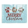 (US Only)Christmas Diamond Painting Placemats DIY Diamond Dot Kits for Home Decor