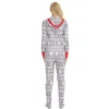Family Matching Christmas Deer Pajamas Jumpsuits Set Family Look