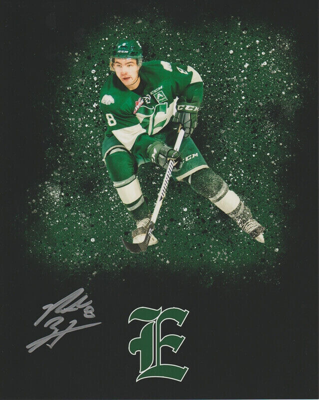 Patrick Bajkov Everett Silvertips Autographed 8x10 Photo Poster painting CFS COA