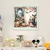 【Limited Stock Sale】Halloween Witch-11CT Stamped Cross Stitch 50*50cm/19.69*19.69in