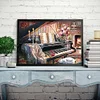 Diamond Painting -5D Full Round Drill Candlestick Piano(50*40 CM)
