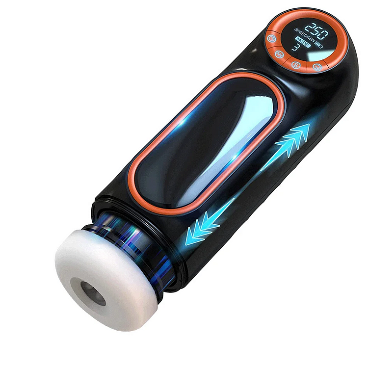pearlsvibe -  Pearlsvibe Intruder 1.0- Fully Automatic Men's Masturbator Inverted Aircraft Cup Adult