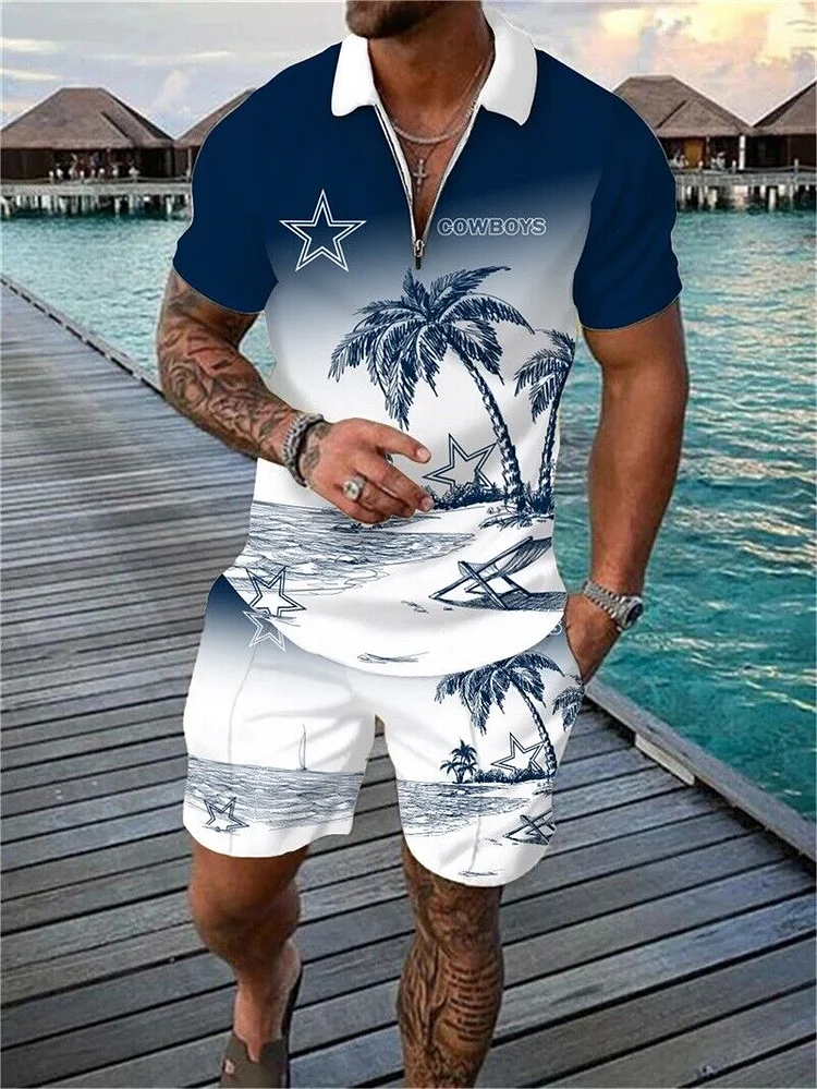 Dallas Cowboys
Limited Edition Polo Shirt And Shorts Two-Piece Suits