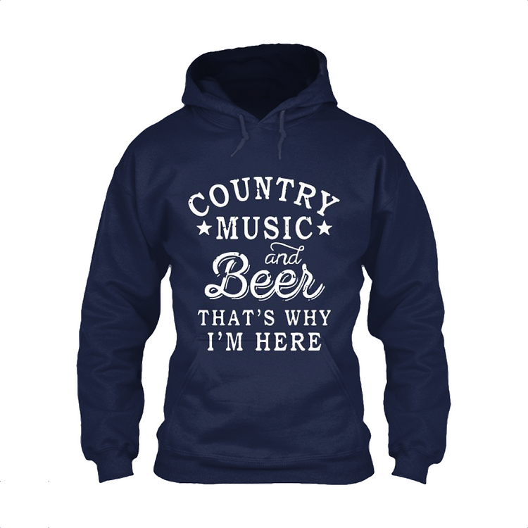 Country Music And Beer, Beer Classic Hoodie