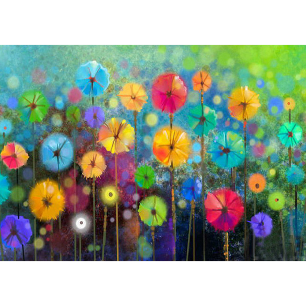 

40*30CM - Round Drill Diamond Painting - Morning Glory, 501 Original