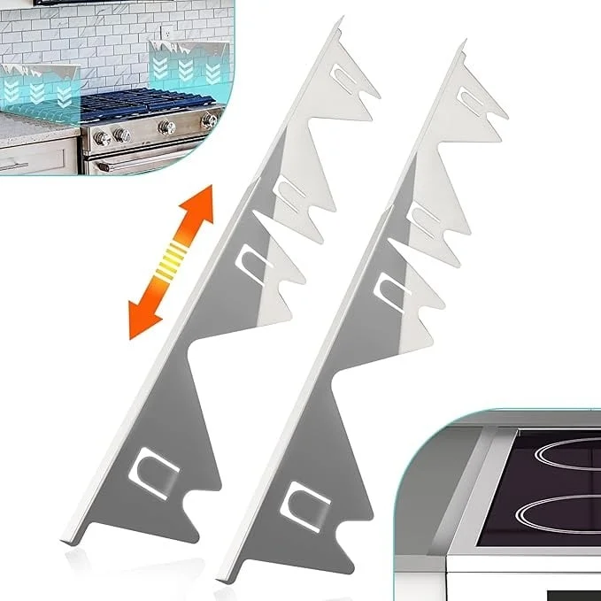2025 Retractable Stainless Steel Stove Gap Covers 