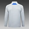 2025/2026 Bayern Munich Half-Pull Training Suit Light Gray Football Shirt 1:1 Thai Quality