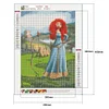 >SALE<5D DIY Full Drill Diamond Painting Merida Cross Stitch Embroidery (QF167)