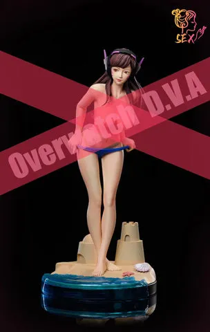 d va sex doll Passion Studio - Overwatch D.Va Gaming Girl Life size Silicone Movable  Statue