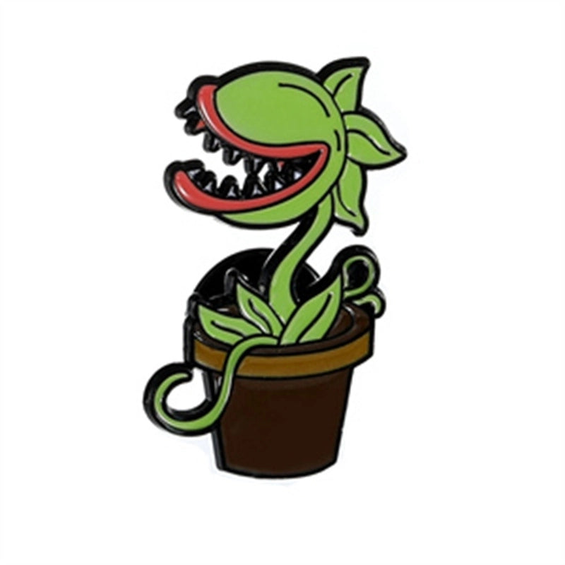 Retro Funny Punk Animal Alloy Stoving Varnish Plating Unisex Brooches