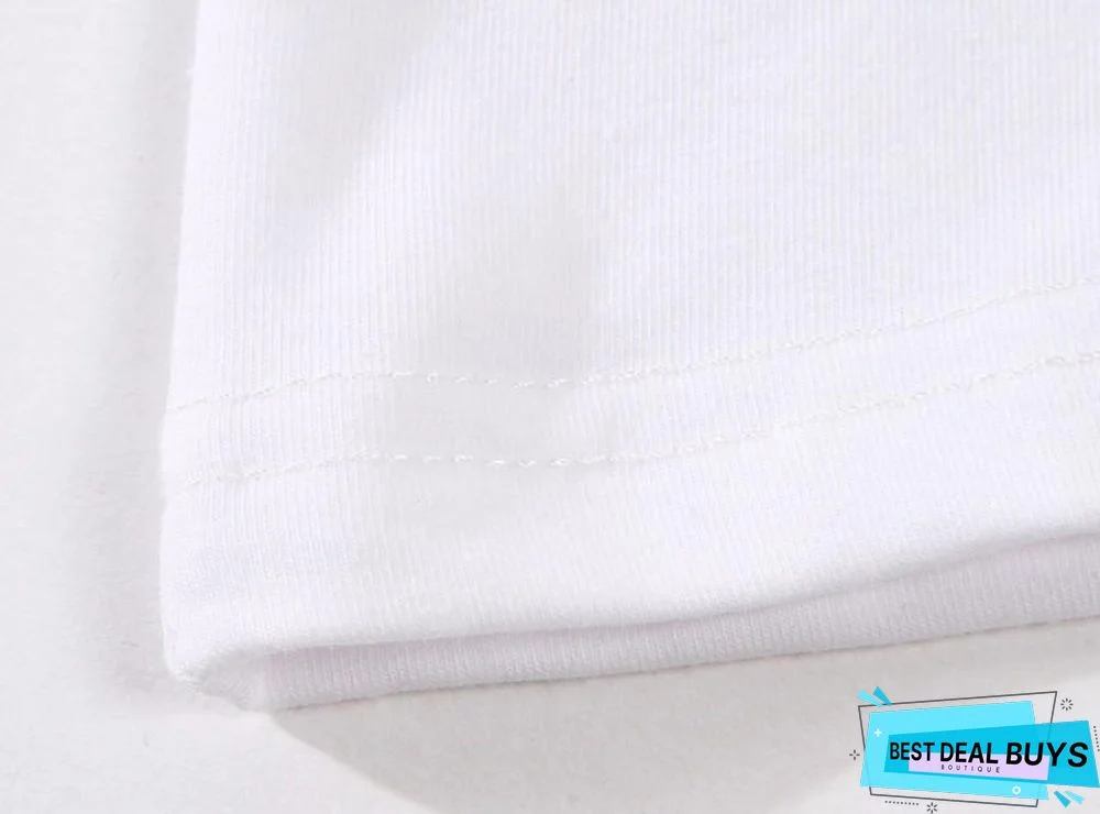 French Bulldog Casual White Printed Short Sleeve T-Shirt For Men/Women Tops Tees