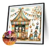 Diamond Painting -DIY Full Round Drill Amusement Park(40*40CM)