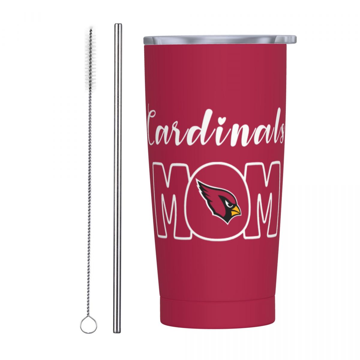 Arizona Cardinals Mom Stainless Steel Tumbler