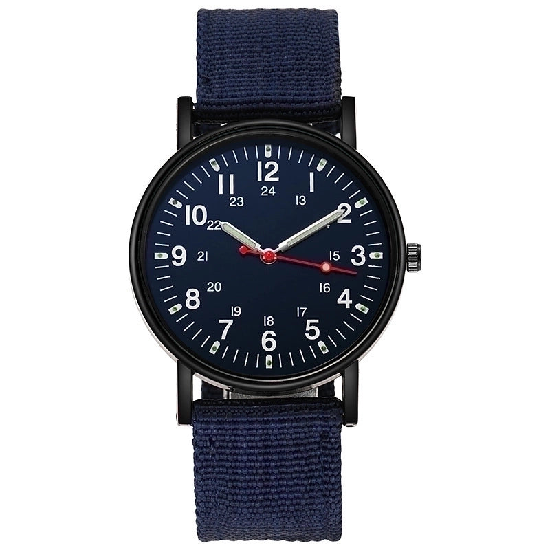Sports Solid Color Buckle Quartz Men’s Watches