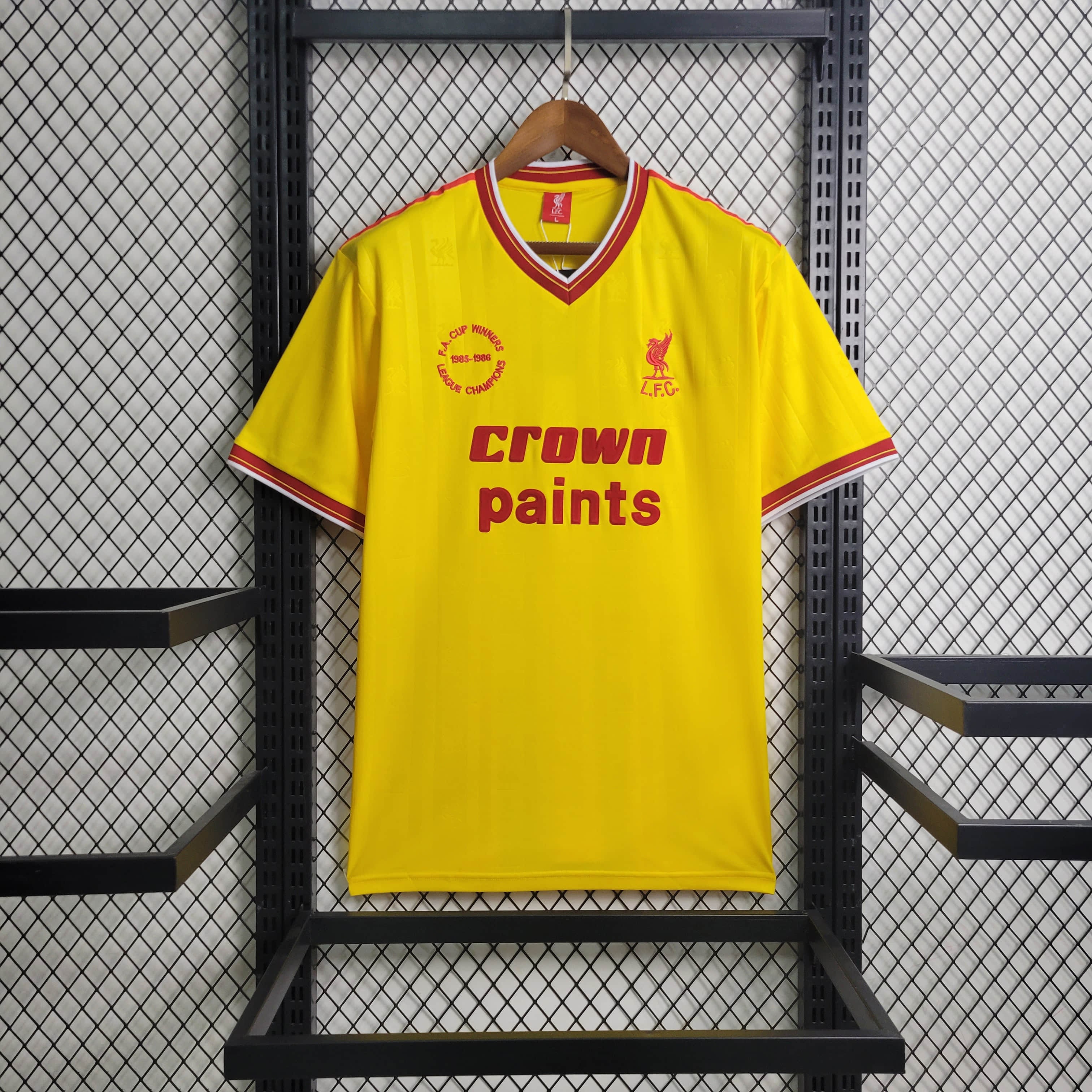 Retro Liver.pool 1986-87 Third Jersey