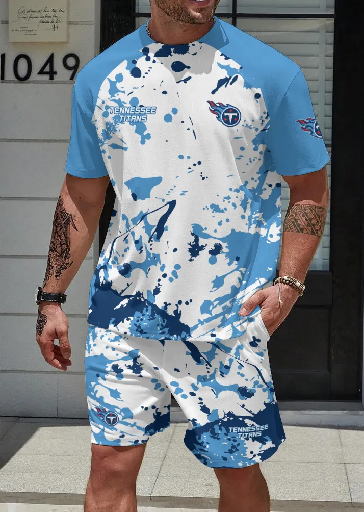 Tennessee Titans Limited Edition Top And Shorts Two-Piece Suits