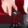 Ensemble d'ouvre-bouteille de vin de pompe &agrave; pression d'air