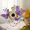 Diamond Painting Acrylic Butterfly Clock Ornament