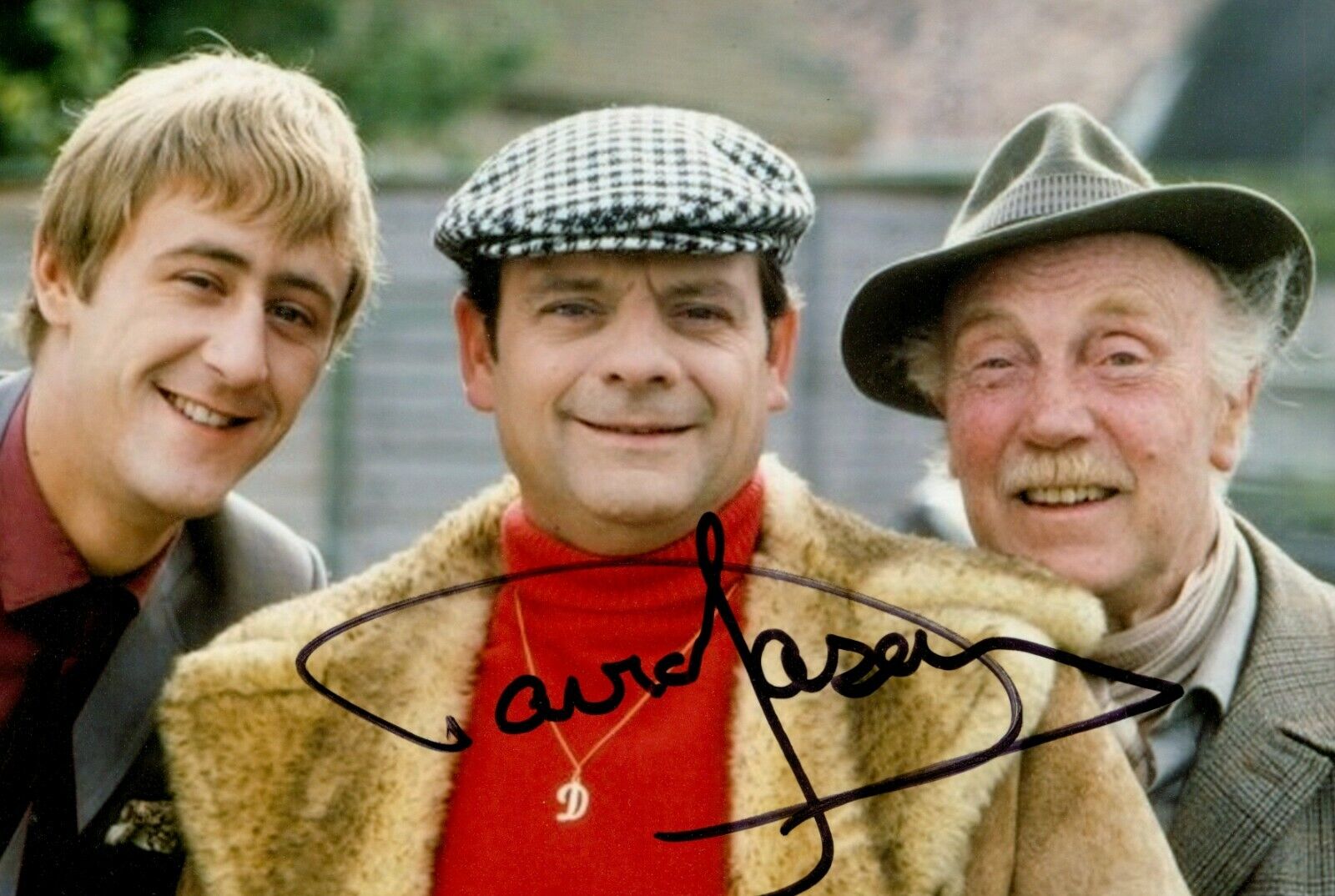 Sir David Jason Signed 6x4 Photo Poster painting Only Fools & Horses Del Boy Autograph + COA