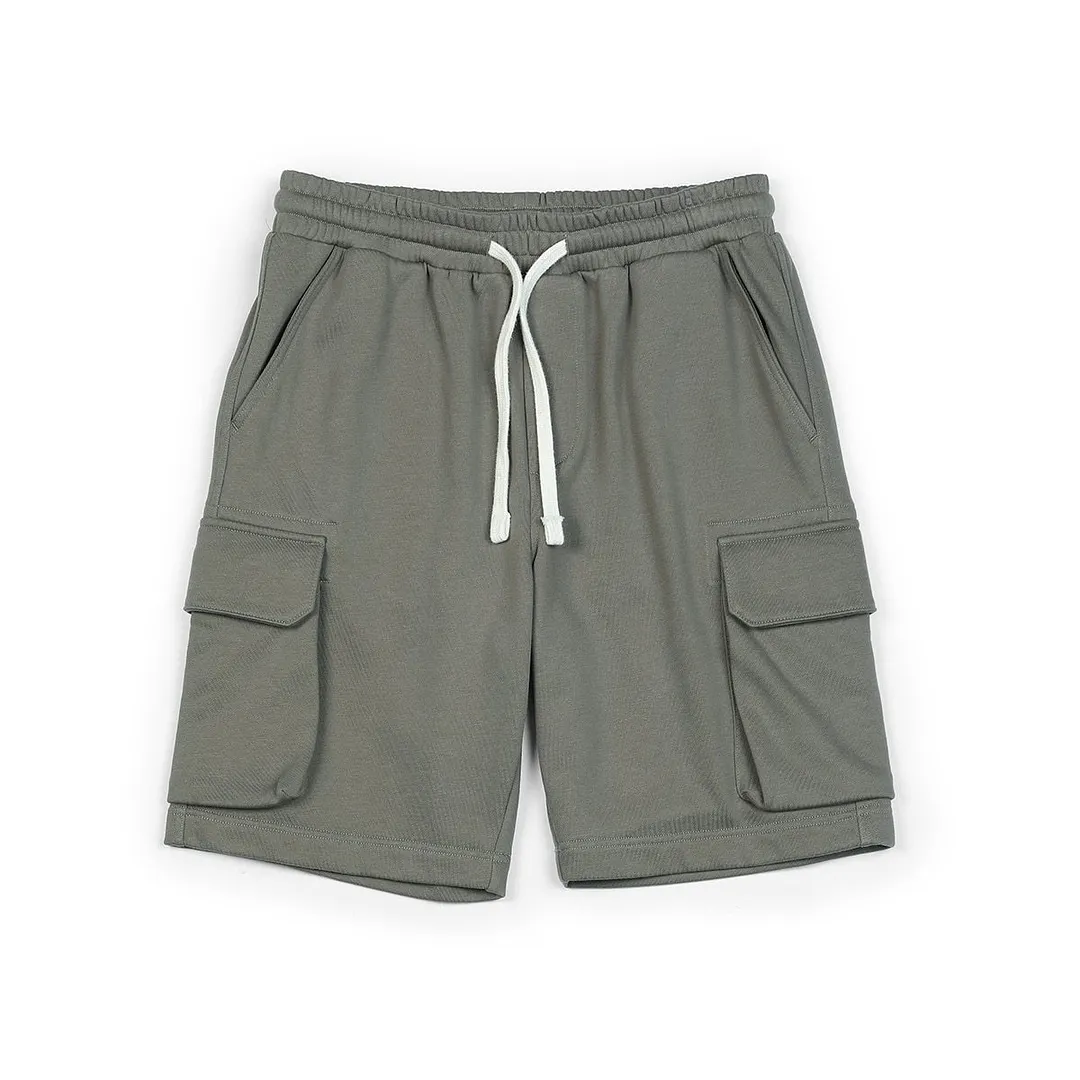 SIMWOOD 2021 Summer New Cargo Shorts Men Multi-Pockets Jogger Sweatshorts Loose Oversize Hip Hop Running Shorts  SJ1302211