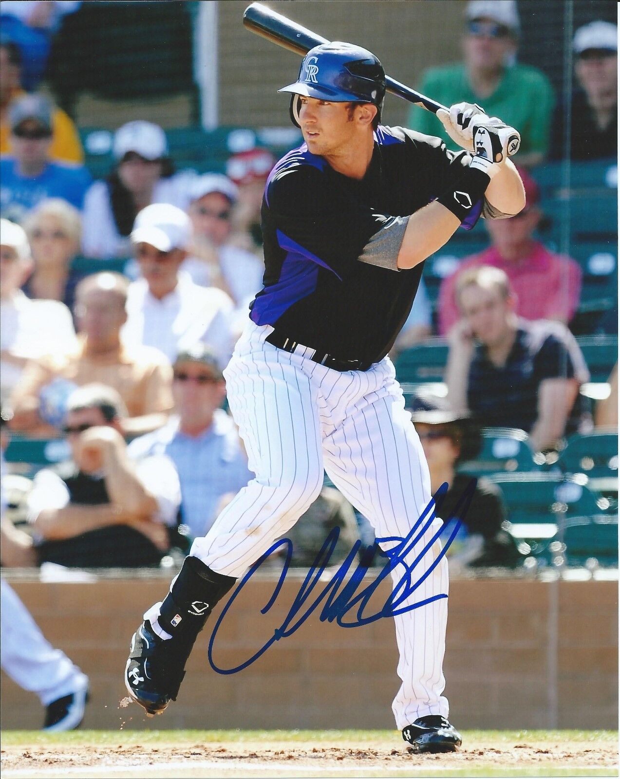 CHARLIE BLACKMON signed Colorado Rockies 8X10 Photo Poster painting 2014 ALL STAR PROOF