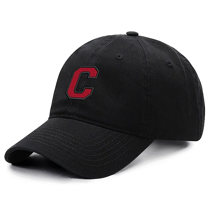 Letter C Embroidery Cotton Men Baseball CapWomen Hat Sport Visors Snapback Cap Breathable Outdoor Sun Hat Dropshipping