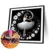 Daisy Flower Ballerina - Round Drill Diamond Painting - 40*40CM