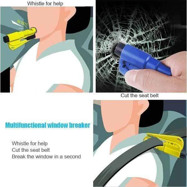 Car Safety Multifunctional Window Breaker