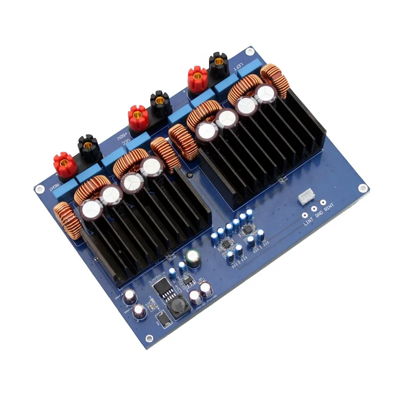 1200W TAS5630 Amplifier OPA1632 Fully Differential Amplifier Class D 2.0 High Power Digital Power Amplifier Board
