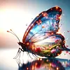 Diamond Painting -DIY Round Drill Butterfly(40x40cm)