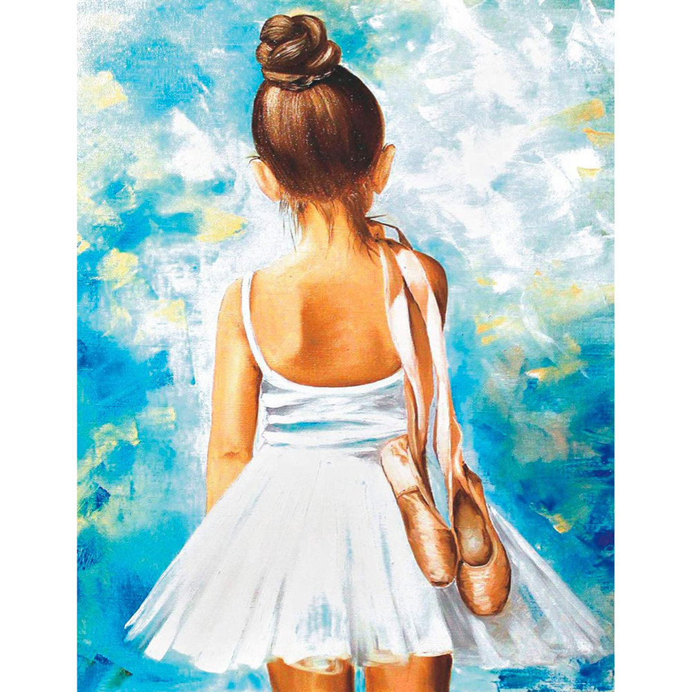 

No Frame Ballet Girl Canvas Print Painting Living Room Wall Picture Poster, 501 Original