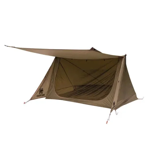 OneTigris Backwoods Bungalow Ultralight Bushcraft Shelter 2.0 Coyote Brown