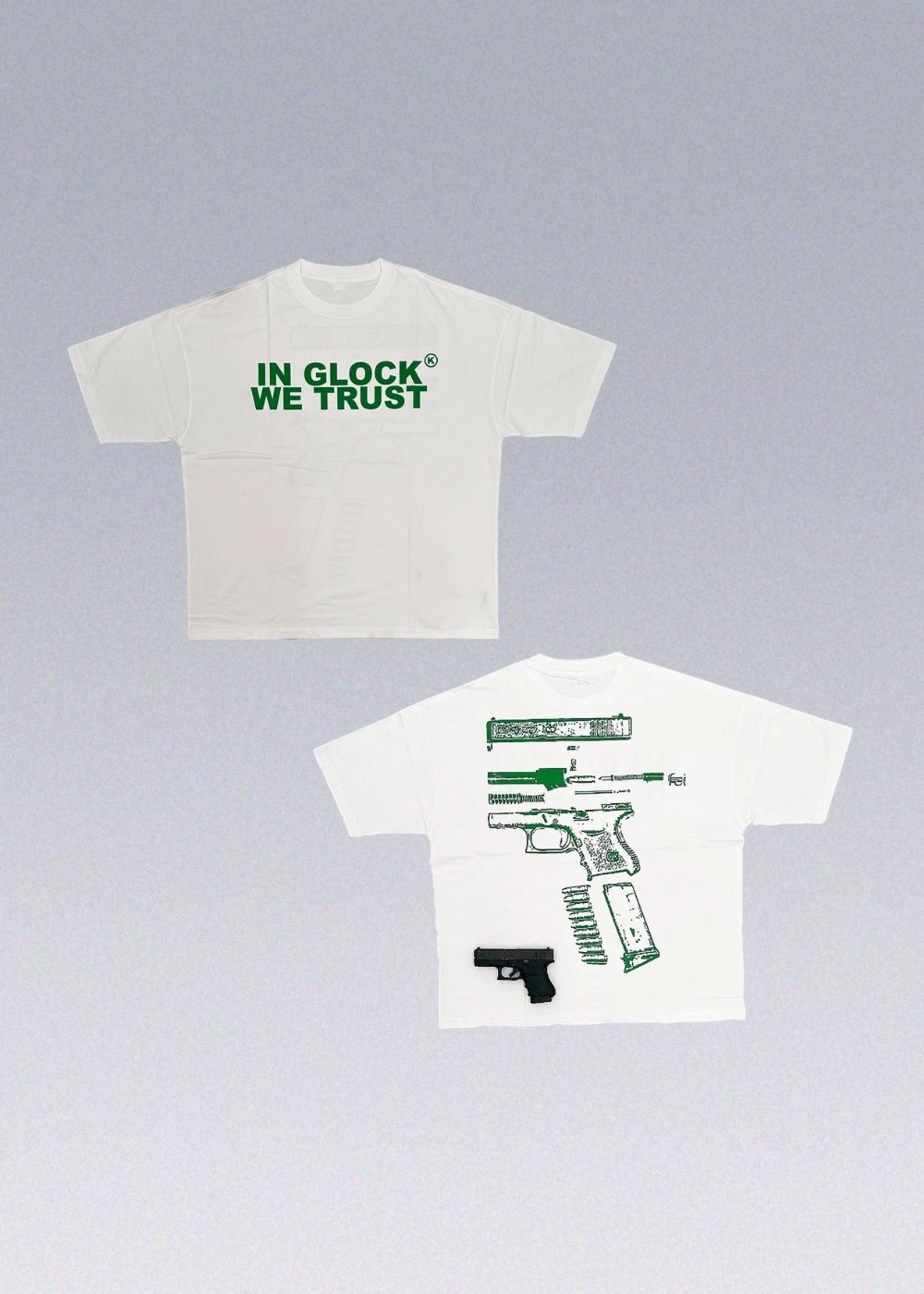 In Glock We Trust T-Shirt Techwear - X techwear-x